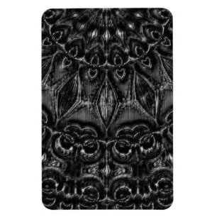 Charcoal Mandala  Magnet
