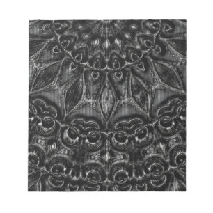 Charcoal Mandala Notepad