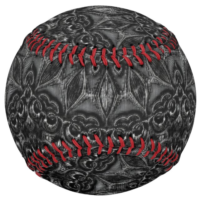Charcoal Mandala  Softball (Front)