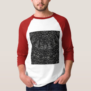 Charcoal Mandala  T-Shirt