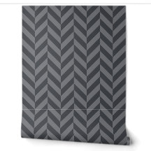 Charcoal Oversized Herringbone