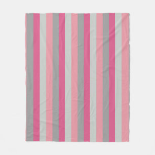 Charcoal Roses Fleece Blanket