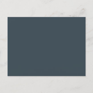 Charcoal Solid Colour Postcard