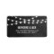 Charcoal String Lights Wedding Address Labels