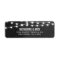 Charcoal String Lights Wedding Address Labels