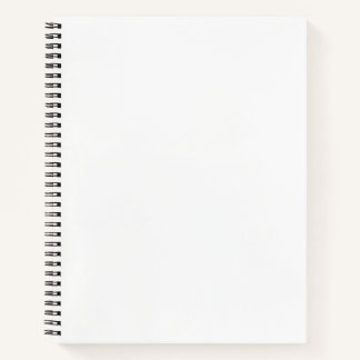Charcoal Strokes Pattern | Minimal Beige Abstract Notebook