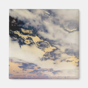 Charcoal Vanilla Clouds Magnet