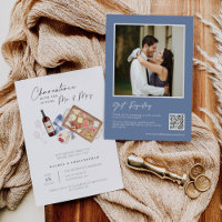 Charcuterie Board Couples Shower QR Code Photo