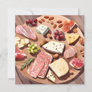 Charcuterie Board   Kitchen and Dining Cuisine Card