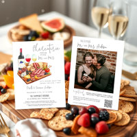 Charcuterie Board Wine Cheese Couples Shower Photo