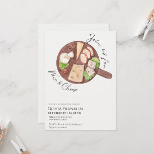 Charcuterie bridal shower invitation