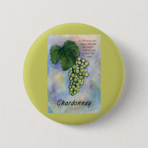 Chardonnay Wine Grapes & Description Button
