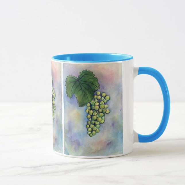 Chardonnay Wine Grapes Mug (Right)
