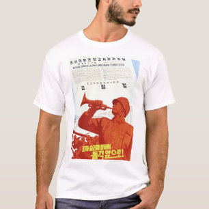 Charge Forward, Towards Final Victory! DPRK Korea T-Shirt