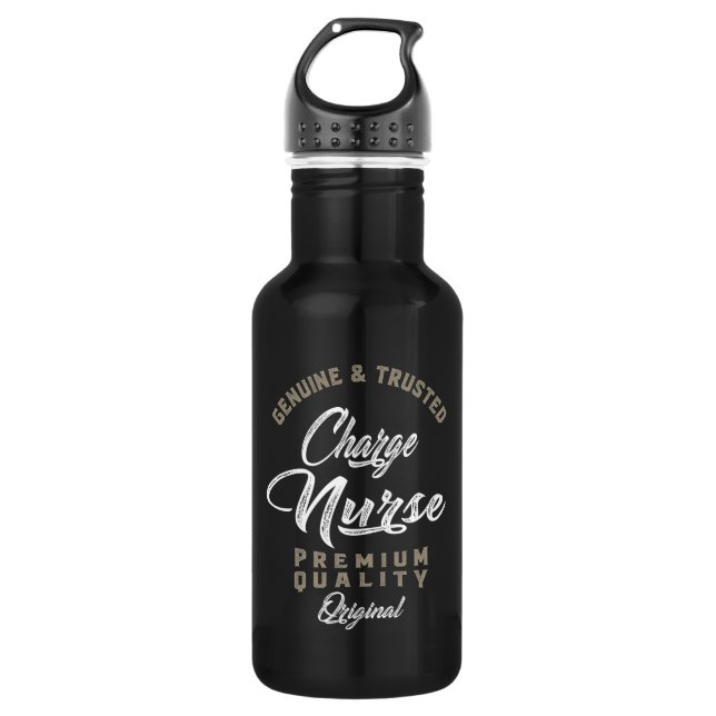 Charge Nurse 532 Ml Water Bottle (Front)