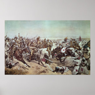 Charge of the 21st Lancers at Omdurman 2 Poster