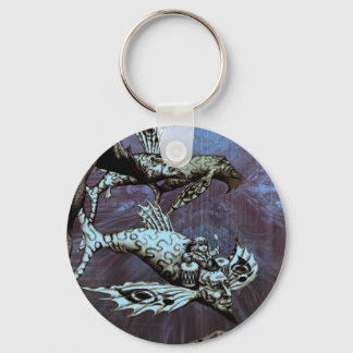 Charge of the Fish Pilot Key Ring
