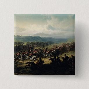 Charge of the Light Brigade, 25th October 1854 15 Cm Square Badge