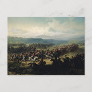 Charge of the Light Brigade, 25th October 1854 Postcard