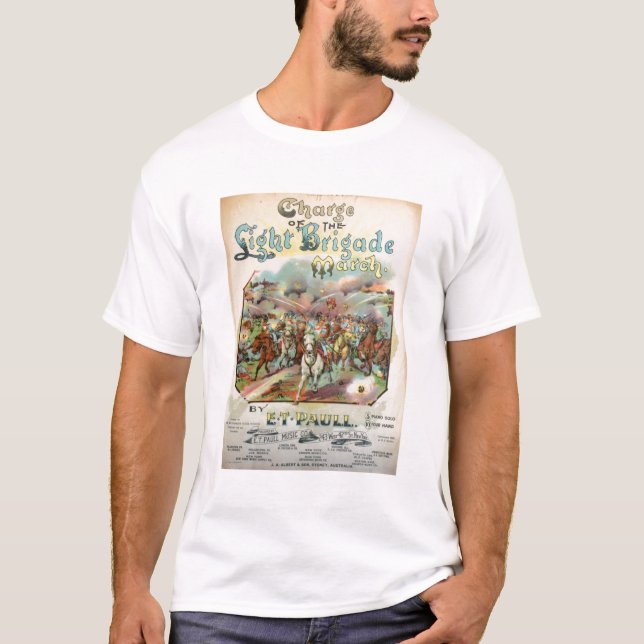 Charge of the Light Brigade March T-Shirt (Front)