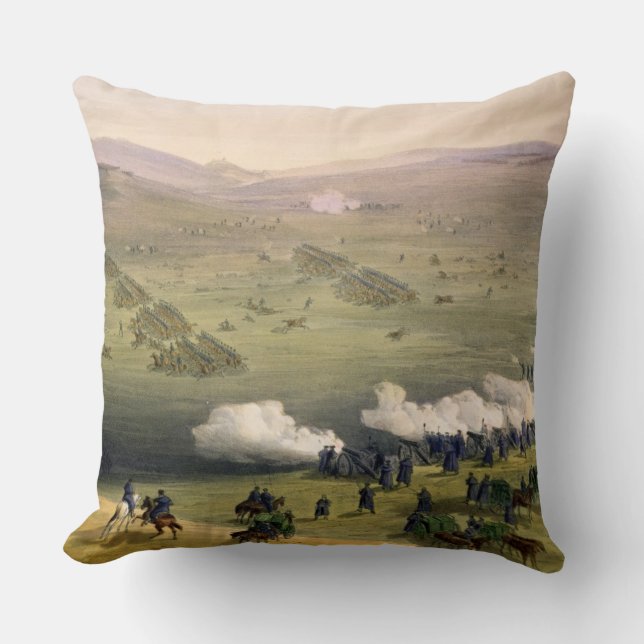 Charge of the Light Cavalry Brigade, October 25th Cushion (Front)