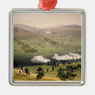 Charge of the Light Cavalry Brigade, October 25th Metal Tree Decoration