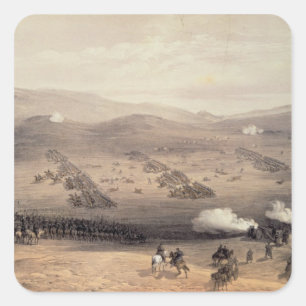 Charge of the Light Cavalry Brigade Square Sticker