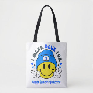 Charge Syndrome Awareness Ribbon Support Gifts Tote Bag