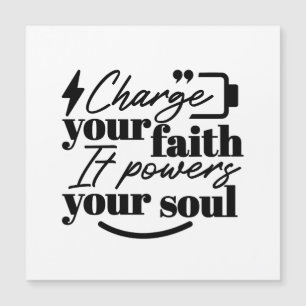 Charge Your Faith – Christian Inspirational Quote