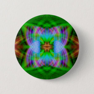 Charged 6 cm round badge