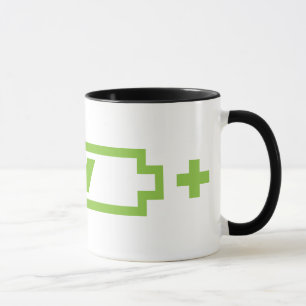 Charged - battery solar hybrid electric mug