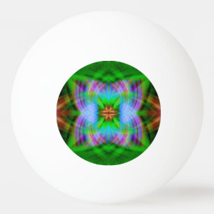 Charged ping pong ball