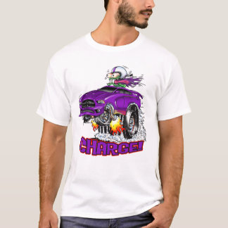 Charger Charge! Purple Hot Rod T-Shirt