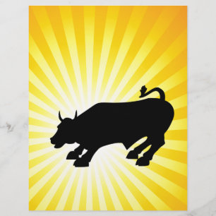 Charging Black Bull of Wall Street
