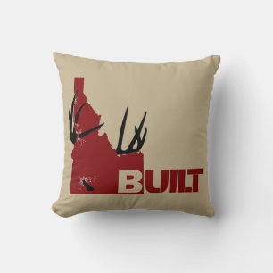 Charging Buck Throw Pillow