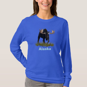 Charging Bull Moose T-Shirt