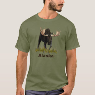 Charging Bull Moose T-Shirt