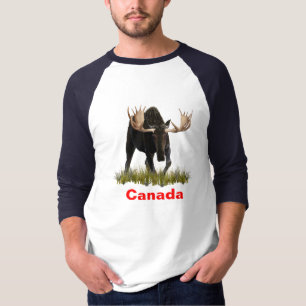 Charging Bull Moose T-Shirt