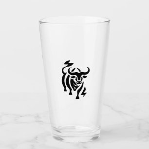Charging Bull – Power and Determination Glass