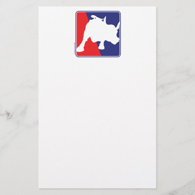 charging-bull stationery (Front)
