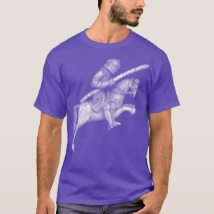 Charging Knight on Horse T-Shirt