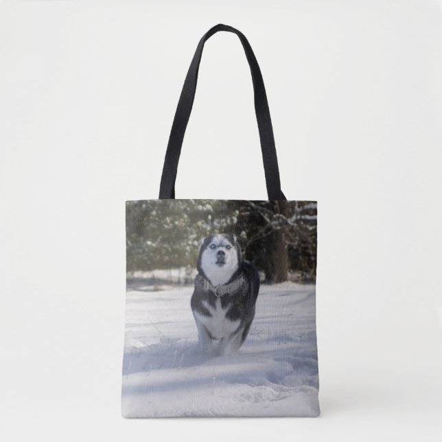 Charging Through Tote Bag (Front)