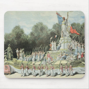 Chariot of the Triumph of the Republic Mouse Pad