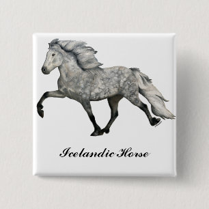 Charismatic 15 Cm Square Badge