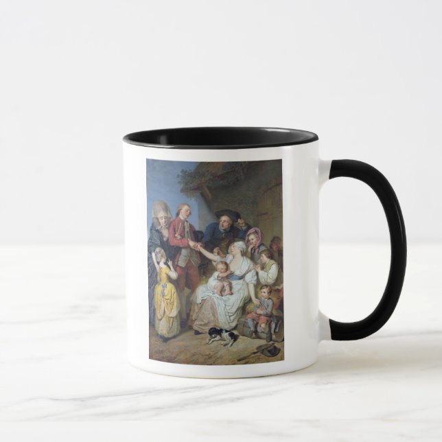 Charity, 1777 mug (Right)