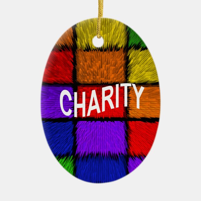 CHARITY CERAMIC ORNAMENT (Front)