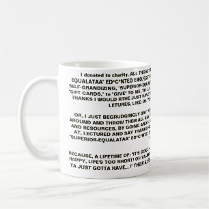 "CHARITY" COFFEE MUG