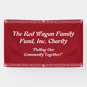 Charity Event Banner Personalise