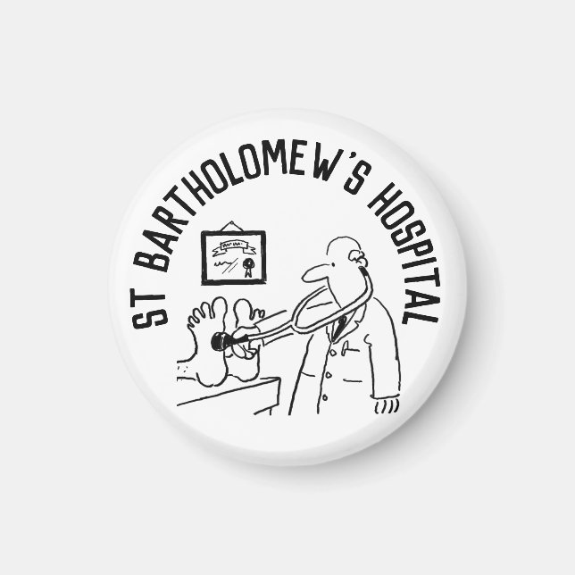 Charity Fund Raiser Gift Item Funny Medical Magnet (Front)