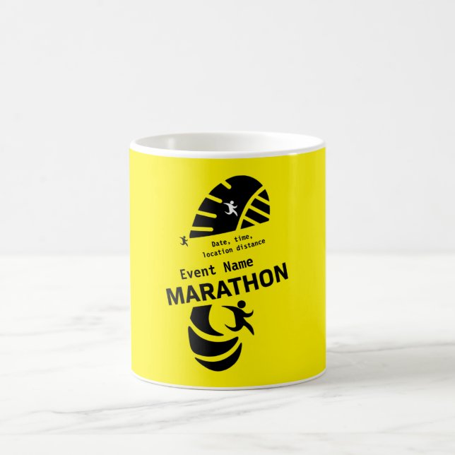 Charity marathon promotional event merch   coffee mug (Center)
